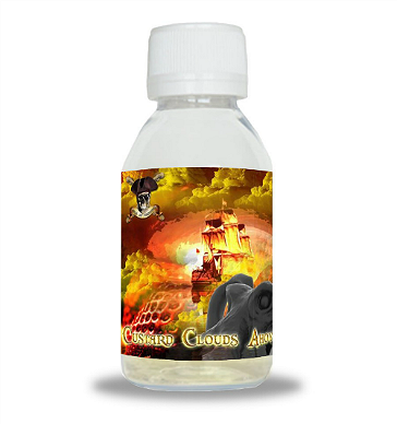 D.I.Y. - 50ml CUSTARD CLOUDS AHOY 0mg High VG TPD Compliant Shake & Vape eLiquid by Isle of Custard