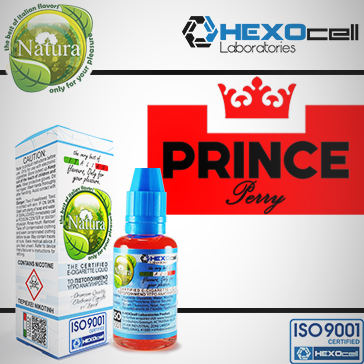 30ml PRINCE PERRY 9mg eLiquid (With Nicotine, Medium) - Natura eLiquid by HEXOcell