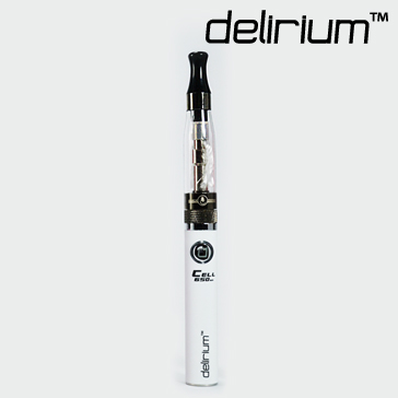 KIT - delirium Rainbow Starter Kit 650mAh eGo/eVod Battery - CE5 Atomizer ( White )