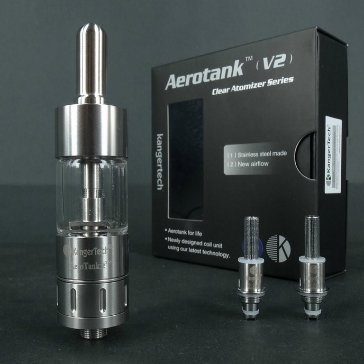 ATOMIZER - KANGER Aerotank V2 BCC Clearomizer - 2.5ML Capacity - 100% Authentic 