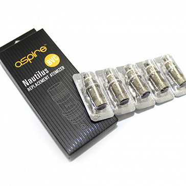 ATOMIZER - 5x BVC Atomizer Heads for ASPIRE Nautilus & Nautilus Mini ( 1.6 ohms ) - 100% Authentic