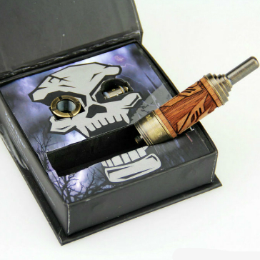 ATOMIZER - VISION X.Fir Desire BDC Atomizer with Wooden Sleeve - Adjustable Airflow / 1.8 ohms / 2ML Capacity - 100% Authentic