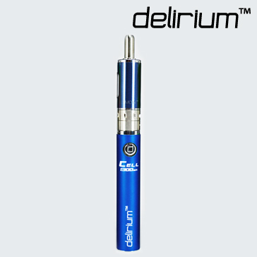 KIT - Kanger Aerotank Mow & delirium Cell 1300mAh Battery ( Variable Airflow eGo / eVod APV Kit - Blue )