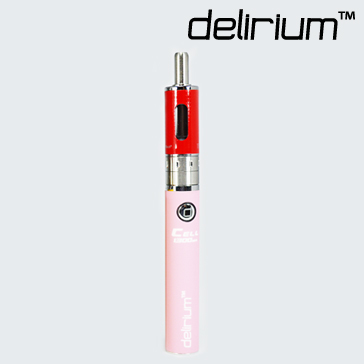 KIT - Kanger Aerotank Mow & delirium Cell 1300mAh Battery ( Variable Airflow eGo / eVod APV Kit - Pink )