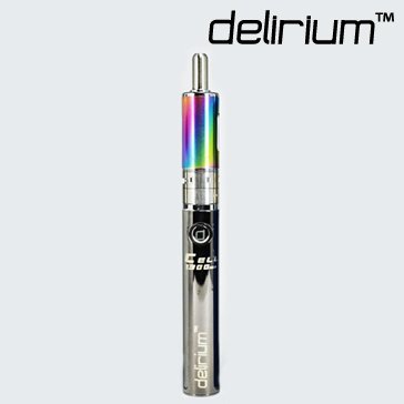 KIT - Kanger Aerotank Mow & delirium Cell 1300mAh Battery ( Variable Airflow eGo / eVod APV Kit - Rainbow )