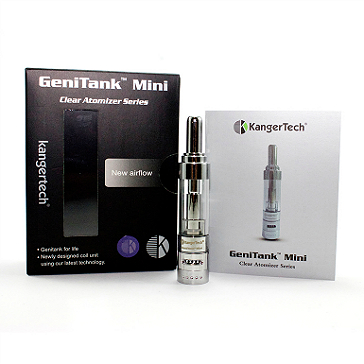 ATOMIZER - KANGER Genitank Mini BDC Clearomizer - 1.3ML Capacity - 100% Authentic