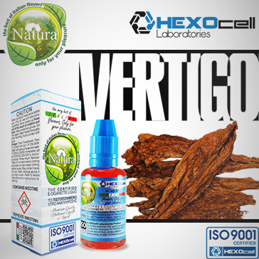 30ml VERTIGO 9mg eLiquid (With Nicotine, Medium) - Natura eLiquid by HEXOcell