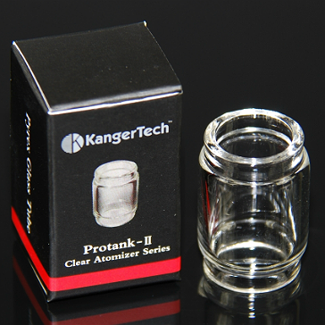 ATOMIZER - KANGER Replacement Tank For Aerotank & Protank, 2, 3 ( Pyrex Glass ) - 2.4ML Capacity - 100% Authentic