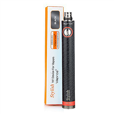 BATTERY - VISION / VAPROS Stylish V1 1300mA Variable Voltage Battery ( Black )