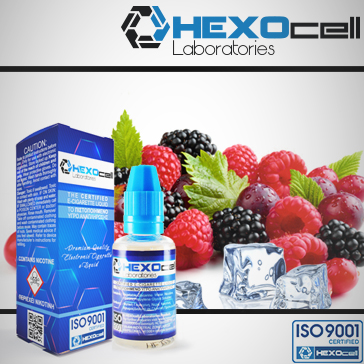 30ml FROZEN FRUITS 9mg eLiquid (With Nicotine, Medium) - eLiquid by HEXOcell