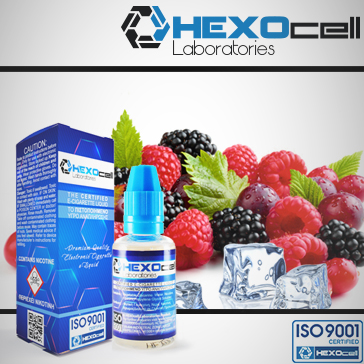 30ml FROZEN FRUITS 18mg eLiquid (With Nicotine, Strong) - eLiquid by HEXOcell