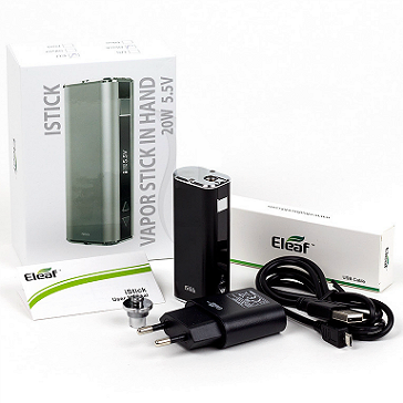 KIT - Eleaf iStick 20W - 2200mA VV/VW ( Black )