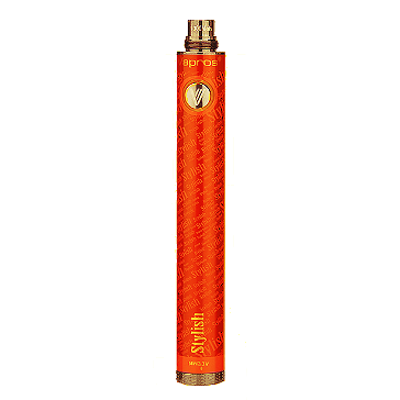 BATTERY - VISION / VAPROS Stylish V1 1300mA Variable Voltage Battery ( Orange )