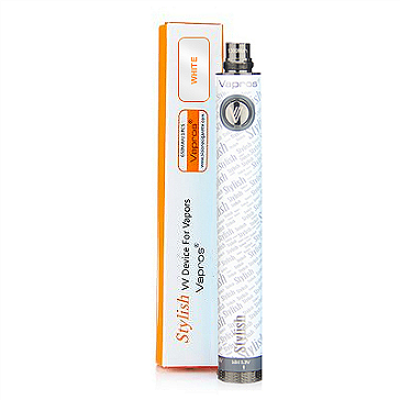 BATTERY - VISION / VAPROS Stylish V1 1300mA Variable Voltage Battery ( White )