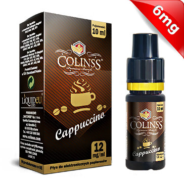 10ml CAPPUCCINO 6mg eLiquid (With Nicotine, Low) - eLiquid by Colins's