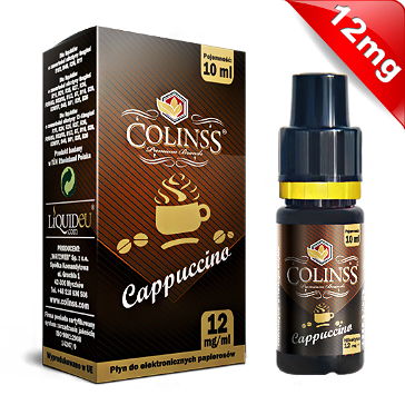 10ml CAPPUCCINO 12mg eLiquid (With Nicotine, Medium) - eLiquid by Colins's