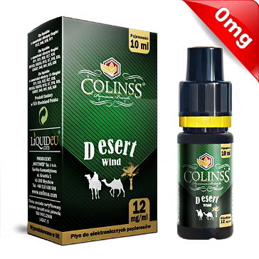 10ml DESERT WIND 0mg eLiquid (Without Nicotine) - eLiquid by Colins's