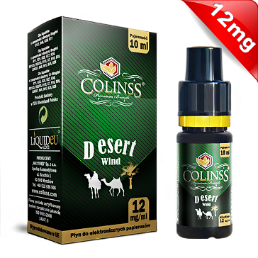 10ml DESERT WIND 12mg eLiquid (With Nicotine, Medium) - eLiquid by Colins's