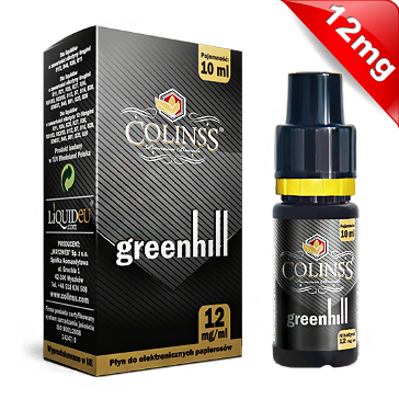10ml GREENHILL 12mg eLiquid (With Nicotine, Medium) - eLiquid by Colins's
