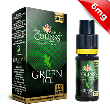 10ml GREEN ICE 6mg eLiquid (With Nicotine, Low) - eLiquid by Colins's
