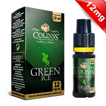 10ml GREEN ICE 12mg eLiquid (With Nicotine, Medium) - eLiquid by Colins's