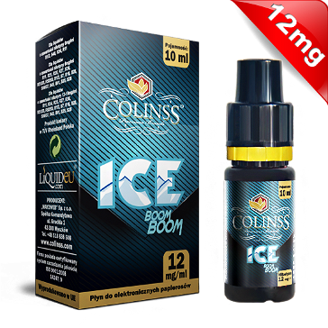 10ml ICE BOOM BOOM 12mg eLiquid (With Nicotine, Medium) - eLiquid by Colins's