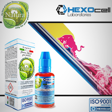 30ml RED TORRO 0mg eLiquid (Without Nicotine) - Natura eLiquid by HEXOcell
