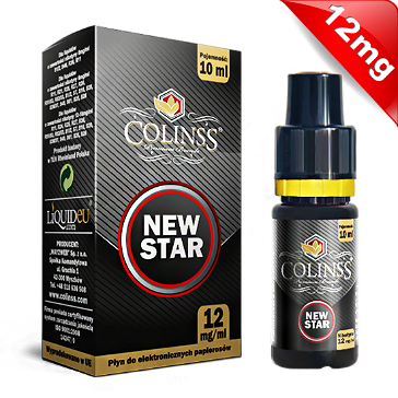 10ml NEW STAR 12mg eLiquid (With Nicotine, Medium) - eLiquid by Colins's