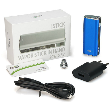 KIT - Eleaf iStick 20W - 2200mA VV/VW ( Blue )