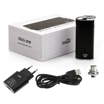 KIT - Eleaf iStick Sub Ohm 30W - 2200mA VV/VW ( Black )