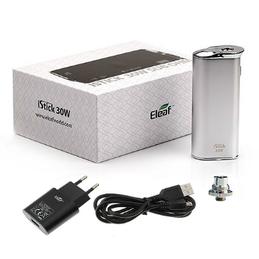 KIT - Eleaf iStick Sub Ohm 30W - 2200mA VV/VW ( Stainless )