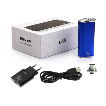 KIT - Eleaf iStick Sub Ohm 30W - 2200mA VV/VW ( Blue )