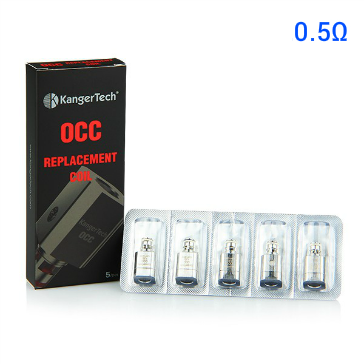 ATOMIZER - 5x KANGER OCC Atomizer Heads (0.5Ω)