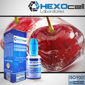 30ml CHERRY LIPS 9mg eLiquid (With Nicotine, Medium) - eLiquid by HEXOcell
