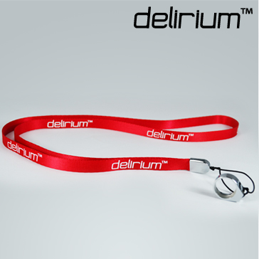 VAPING ACCESSORIES - delirium Lanyard ( Red )