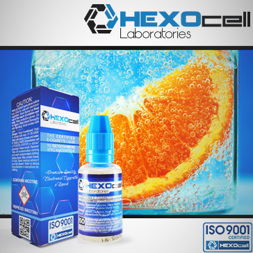 30ml FROZEN ORANGE 0mg eLiquid (Without Nicotine) - eLiquid by HEXOcell