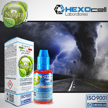 30ml DARK STORM 9mg eLiquid (With Nicotine, Medium) - Natura eLiquid by HEXOcell