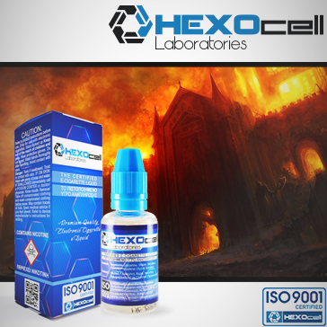 30ml FALLEN EMPIRE 9mg eLiquid (With Nicotine, Medium) - eLiquid by HEXOcell