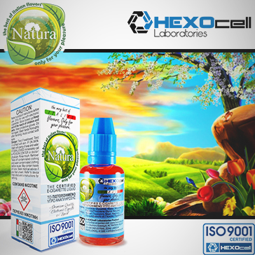 30ml SUMMER CLOUDS 0mg eLiquid (Without Nicotine) - Natura eLiquid by HEXOcell