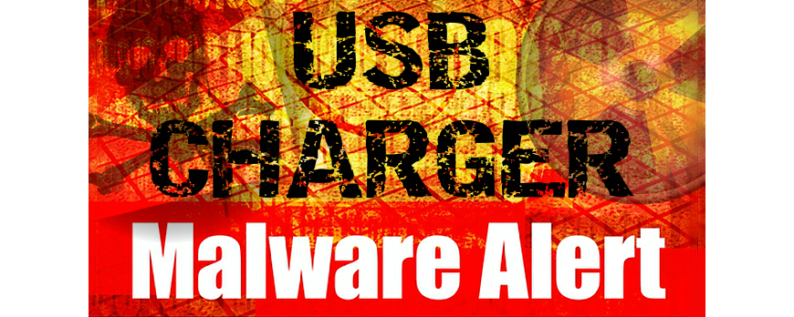 USB charger for electronic cigarette infected with malware