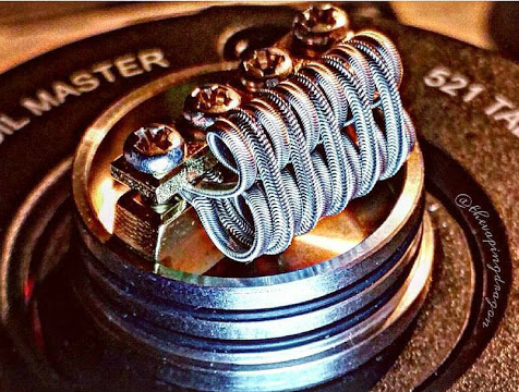 electronic cigarette coil build