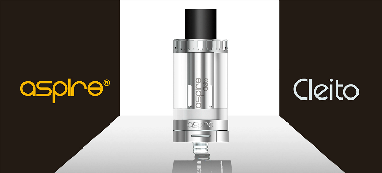 ATOMIZER - ASPIRE Cleito 70W 0.2Ω No-Chimney Clearomizer ( Stainless )