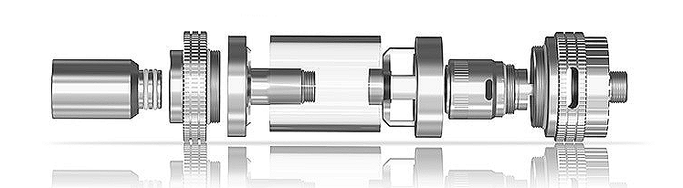 ATOMIZER - UWELL Crown TC Capable Sub Ohm Tank ( Stainless )