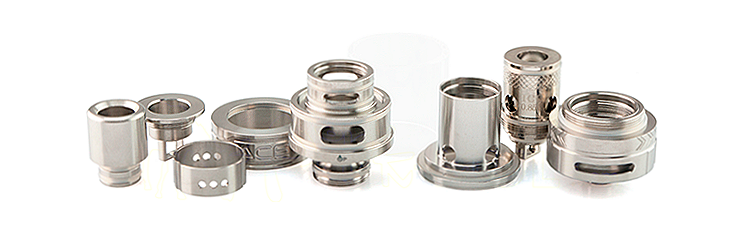 ATOMIZER - OBS Ace Ceramic Coil Sub Ohm Tank Atomizer ( Stainless )