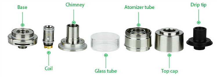 ATOMIZER - UD Mesmer GL ( Stainless )