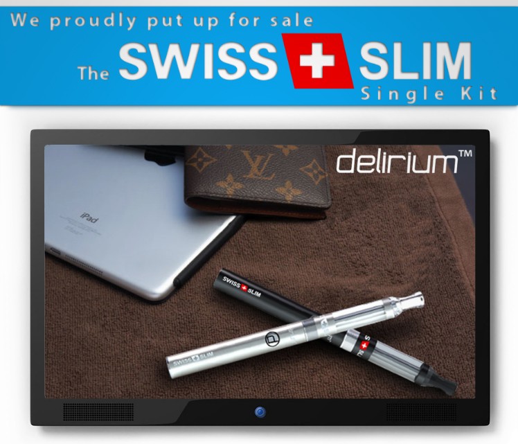 KIT - delirium Swiss & Slim ( Single Kit - Metallic Black )
