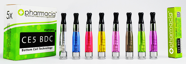 ATOMIZER - Pharmacig CE5 BDC Clearomizer ( Red )