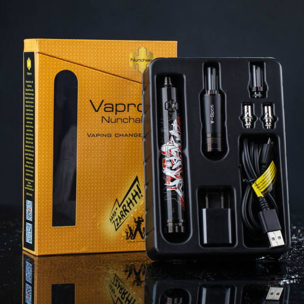 KIT - VISION / VAPROS Nunchaku & V-Spot Full Kit ( Skull )