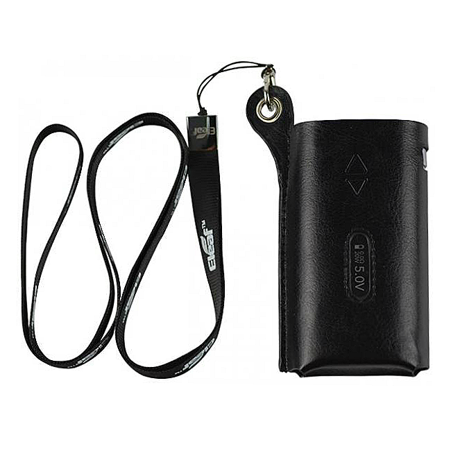 VAPING ACCESSORIES - Eleaf iStick 50W Leather Carry Case with Lanyard ...