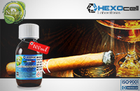 100ml CIGAR PASSION 18mg eLiquid (With Nicotine, Strong) - Natura eLiquid by HEXOcell image 1